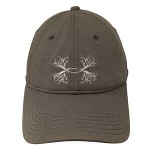 Under Armour Snapback Cap Brown One Size Adjustable Embroidered 6 Panel